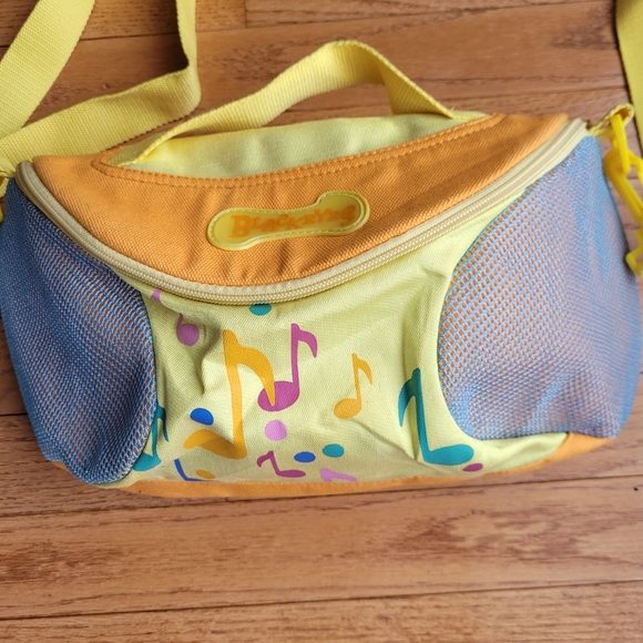 Retro Bag Ghettoblaster Music Stereo Canvas Bag Crossbody Strap - Picture 2 of 14